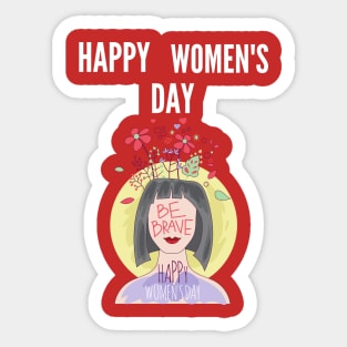 Happy women's day 2020 Sticker